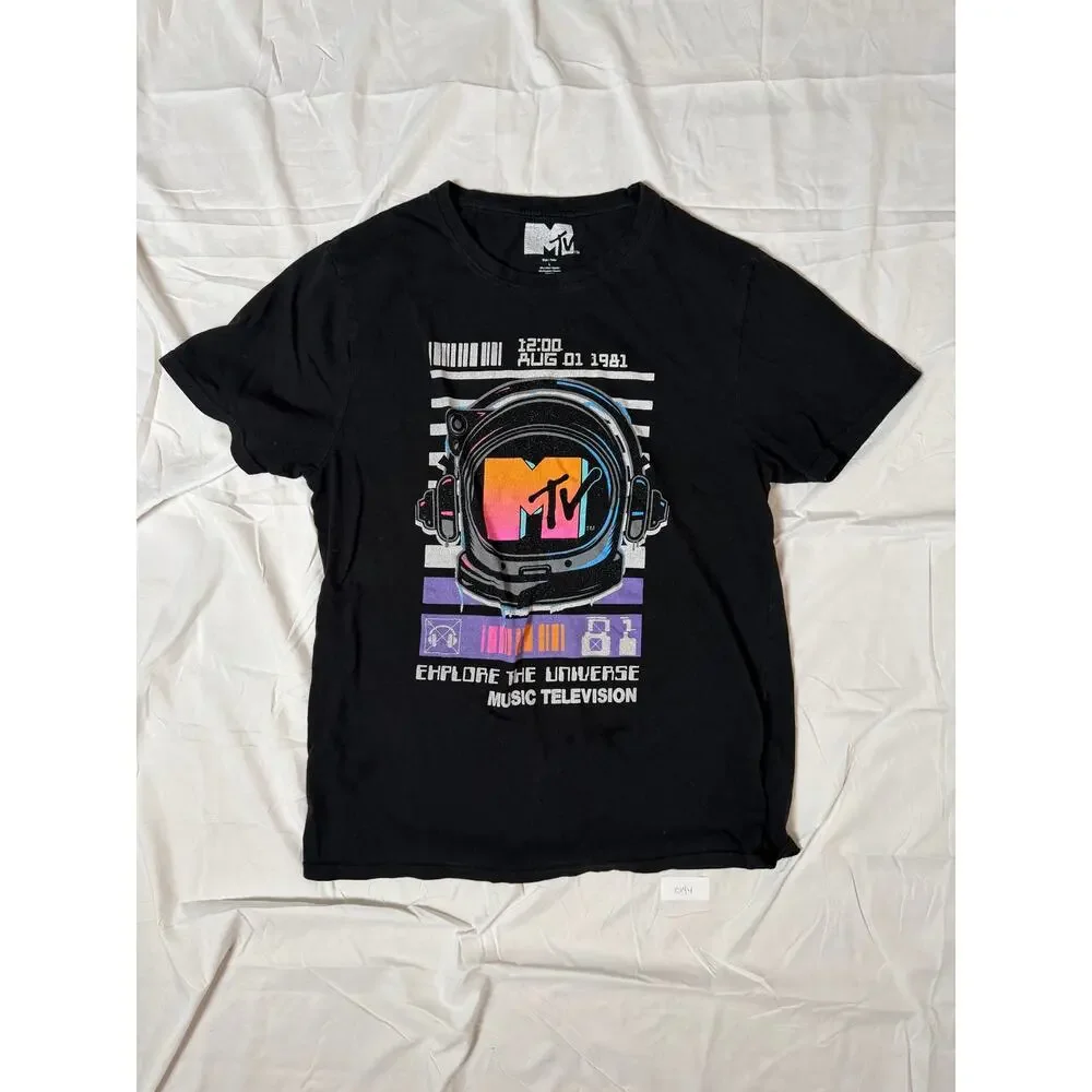 MTV August 01, 1981 Tshirt Large